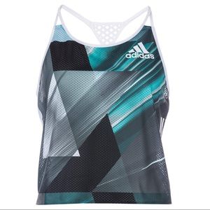 Adizero singlet crop